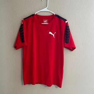 Puma medium size red shirt